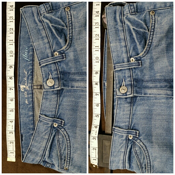7 For All Mankind jeans 25 Flare, Light Swiss Blue - Picture 5 of 8